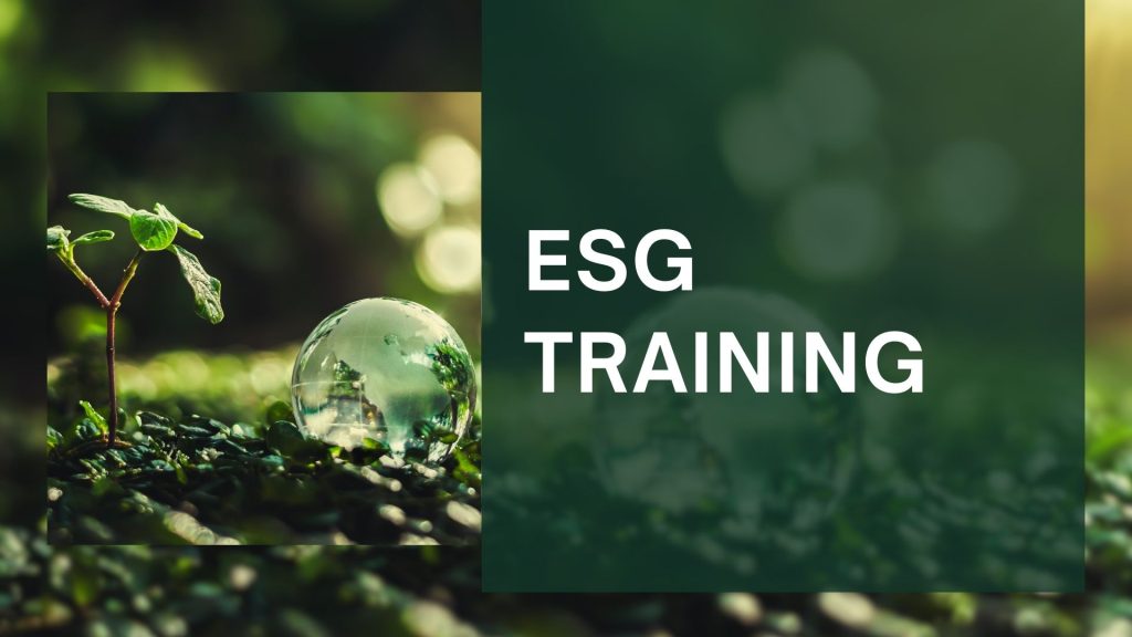 ESG training programs